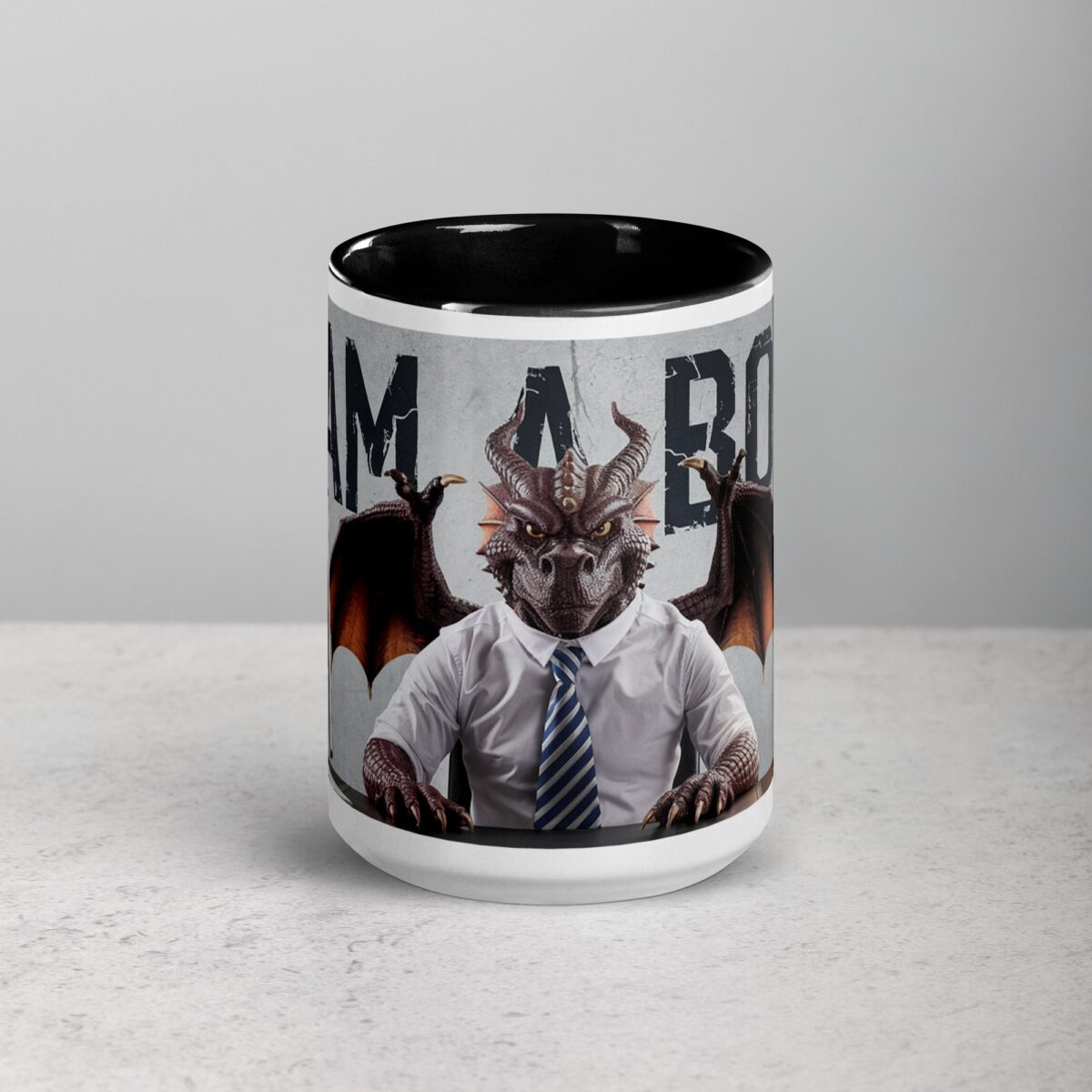 Dragon I am a Boss Coffee Mug & Tea Cup - Image 4