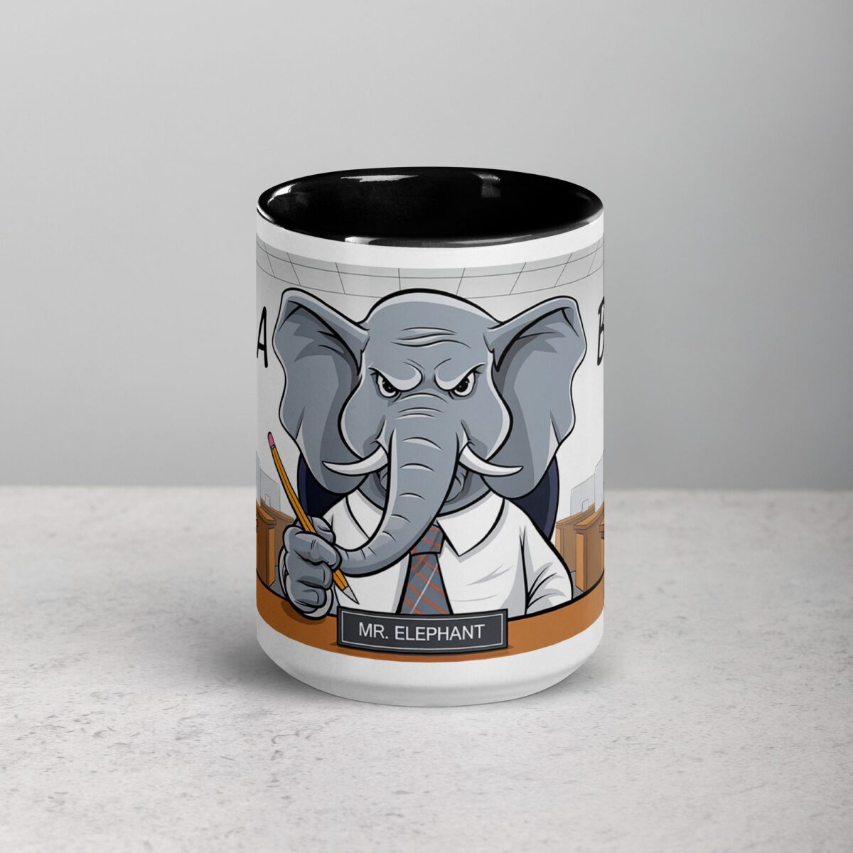 Elephant I am a Boss Coffee Mug & Tea Cup - Image 4