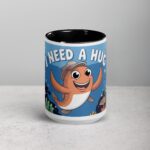 I Need a Hug Fish Coffee Mug & Tea Cup - Image 4