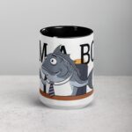 Fish I am a Boss Coffee Mug & Tea Cup - Image 4