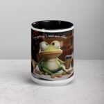 Frog-Getting I Need More Coffee Mug - Image 4