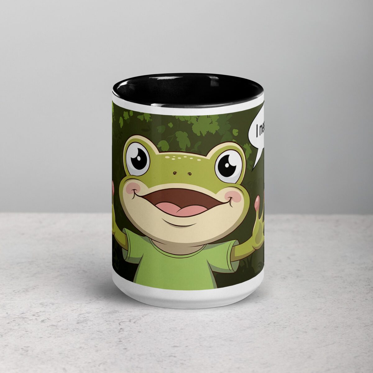 I Need a Hug Frog Coffee Mug & Tea Cup - Image 4