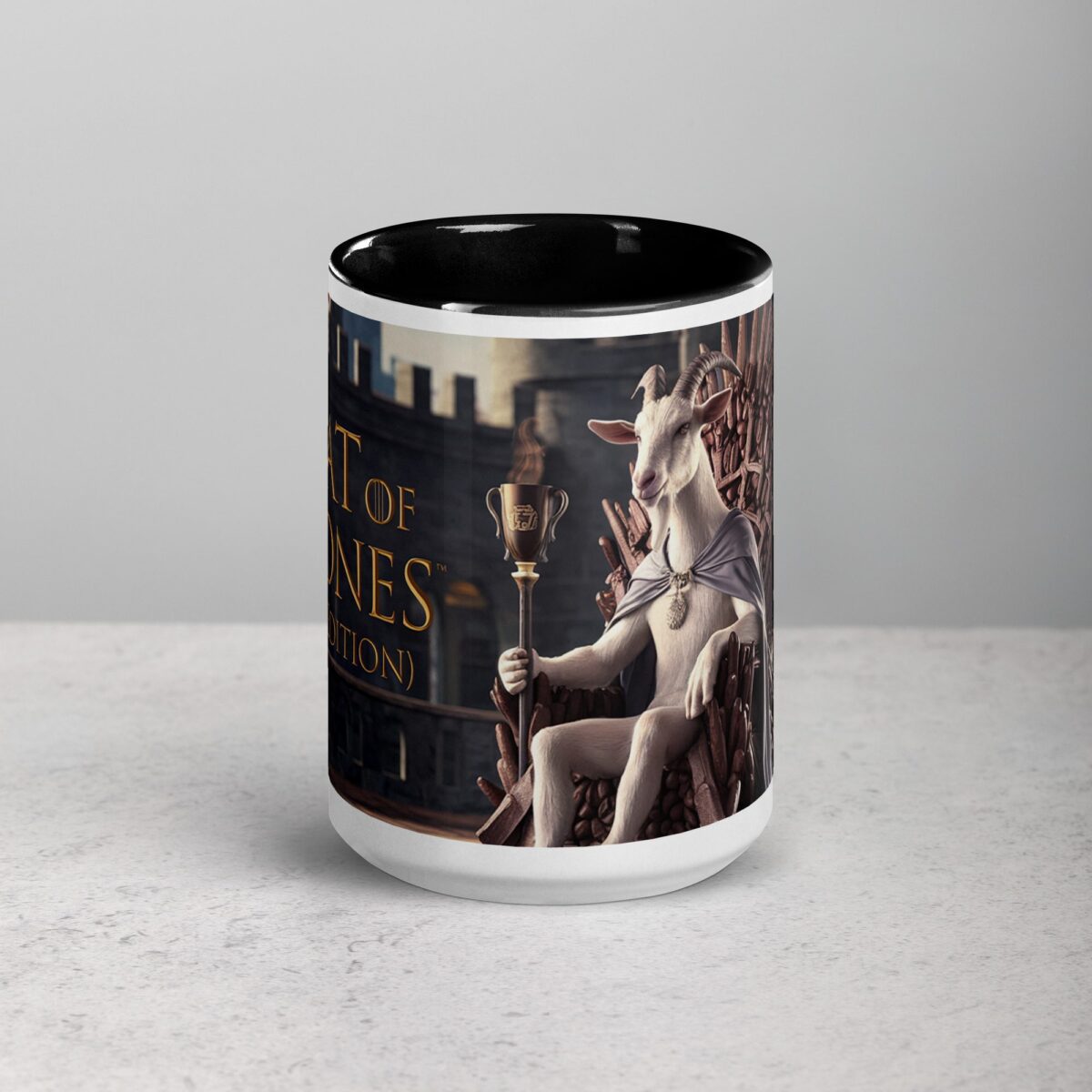 Goat of Thrones Coffee Mug - Image 4