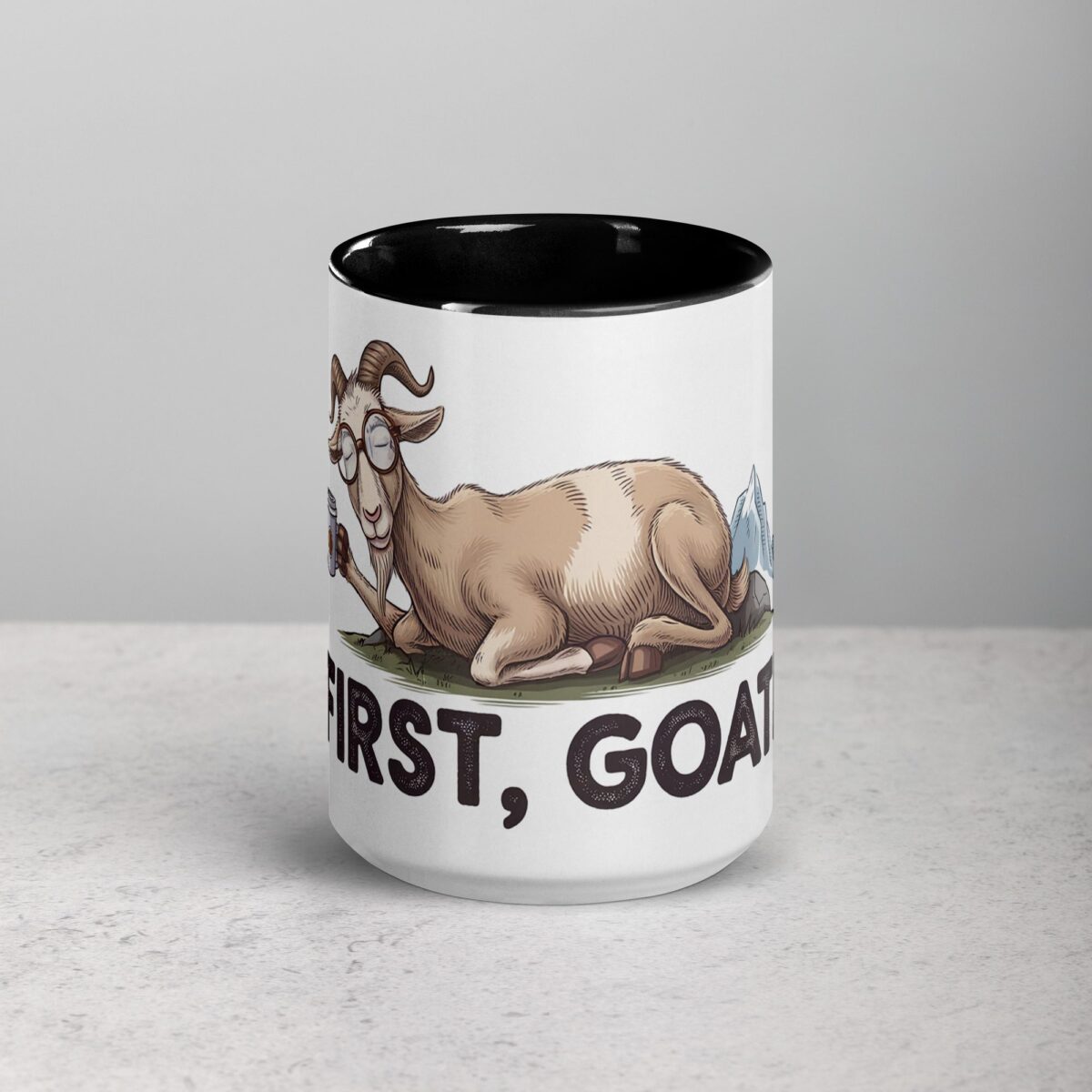 But First Goatfee Coffee Mug - Image 4