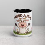 I Need a Hug Goat Coffee Mug & Tea Cup - Image 4