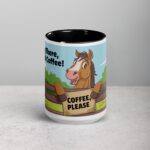Hay There I Need a Coffee Horse Mug - Image 4