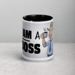 I am a Boss Goat Coffee Mug & Tea Cup - Image 4