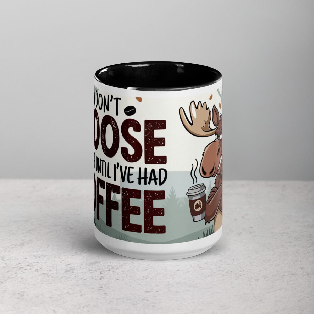 Don’t Moose with Me Until I’ve Had Coffee Mug - Image 4