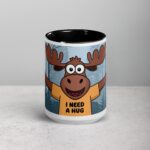 I Need a Hug Moose Coffee Mug & Tea Cup - Image 4