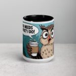 Hoo Needs Coffee? I Do! Owl Mug - Image 4