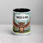 I Need a Hug Owl Coffee Mug & Tea Cup - Image 4