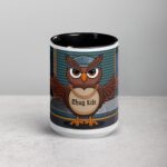 Thug Life Gangster Owl Coffee Mug & Tea Cup - Image 4