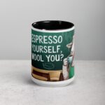 Espresso Yourself, Wool You? Sheep Coffee Mug - Image 4