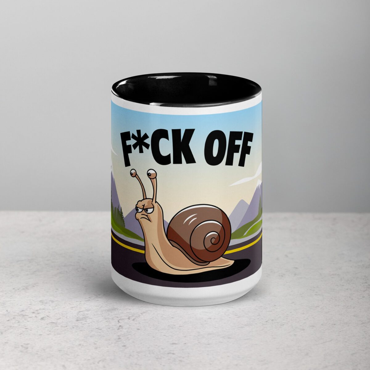 F-Off Snail Coffee Mug & Tea Cup - Image 4