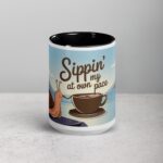 Sippin’ at My Own Pace Snail Coffee Mug - Image 4
