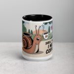 Shell Yeah, I Need Coffee! Snail Mug - Image 4