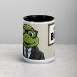 I am a Boss Turtle Coffee Mug & Tea Cup - Image 4