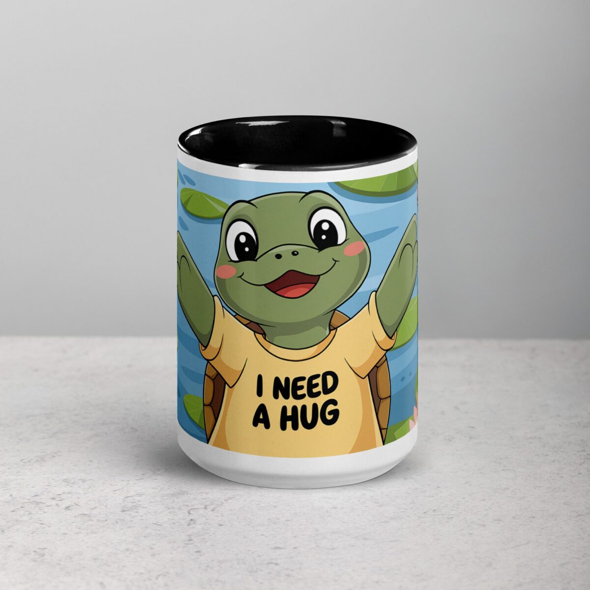 I Need a Hug Turtle Coffee Mug & Tea Cup - Image 4