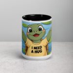 I Need a Hug Turtle Coffee Mug & Tea Cup - Image 4