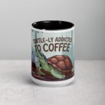 Turtle-ly Addicted to Coffee Mug - Image 4