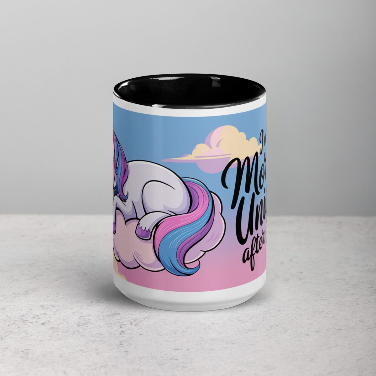 I’m Only a Morning Unicorn After Coffee Mug - Image 4