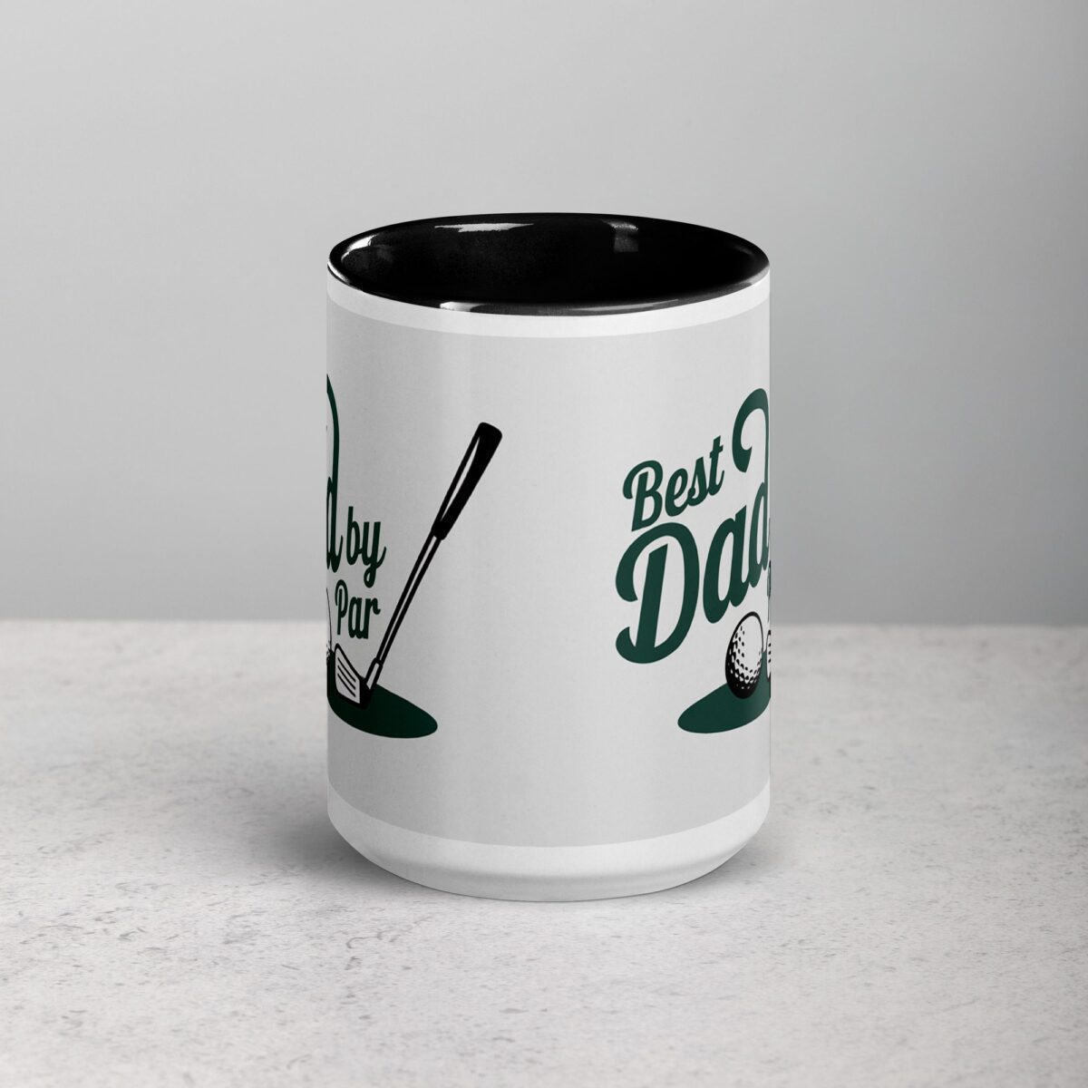Best Dad By Par Golf Coffee Mug - Image 4