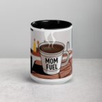 Mom Fuel Coffee Mug - Image 4
