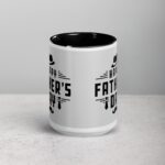 Happy Fathers Day Simple Coffee Mug - Image 4