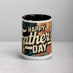 Happy Fathers Day Retro Coffee Mug - Image 4