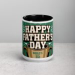 Happy Fathers Day Sports Theme Coffee Mug - Image 4