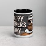 Happy Fathers Day Beard & Brew Coffee Mug - Image 4