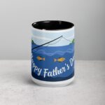 Happy Fathers Day Fishing Coffee Mug - Image 4