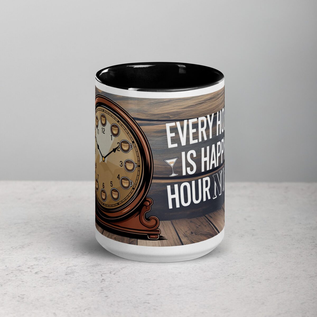 Every Hour is Happy Hour Now Retirement Coffee Mug - Image 4