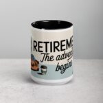 Retirement: The Adventure Begins Coffee Mug - Image 4