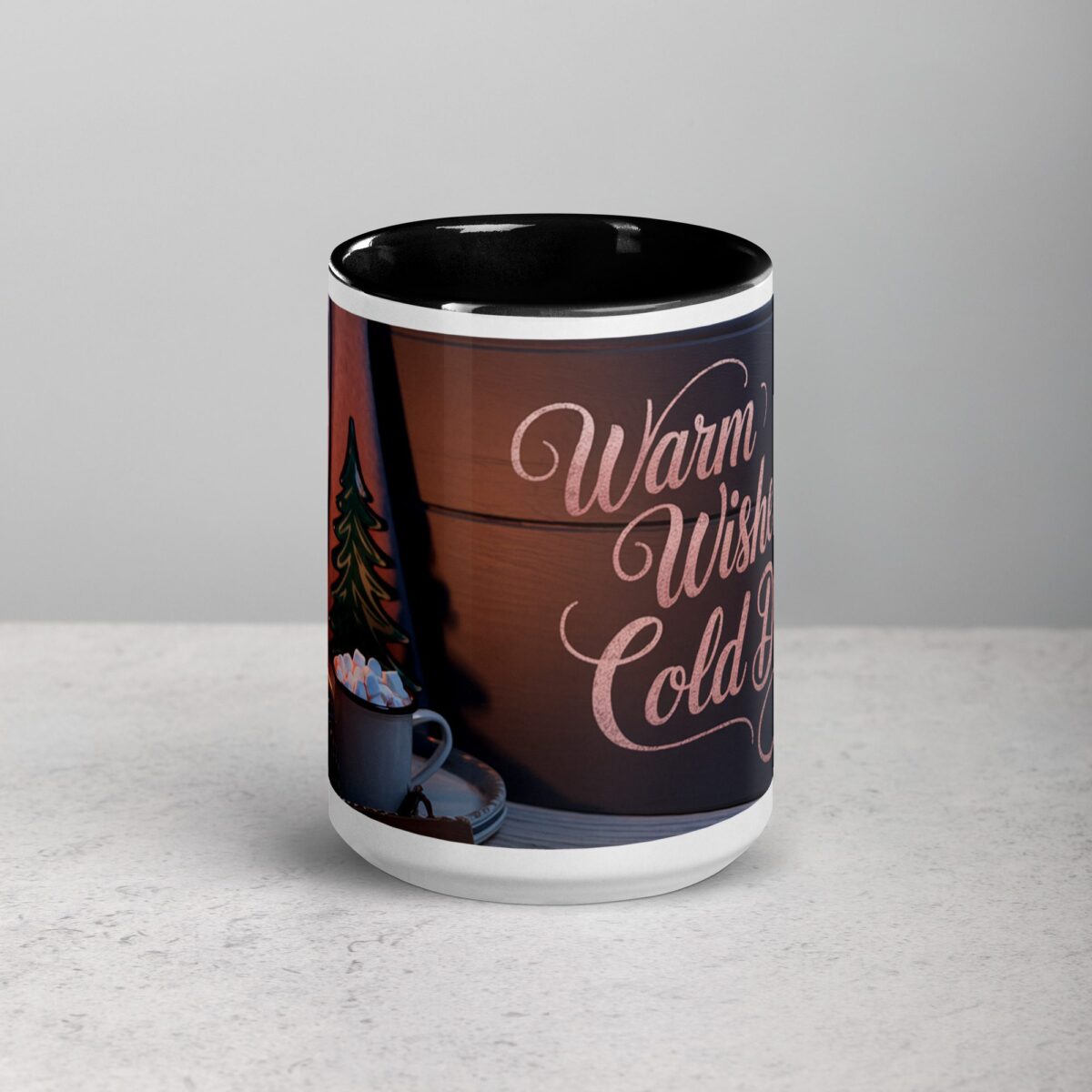 Warm Wishes for Cold Days Coffee Mug & Tea Cup - Image 4