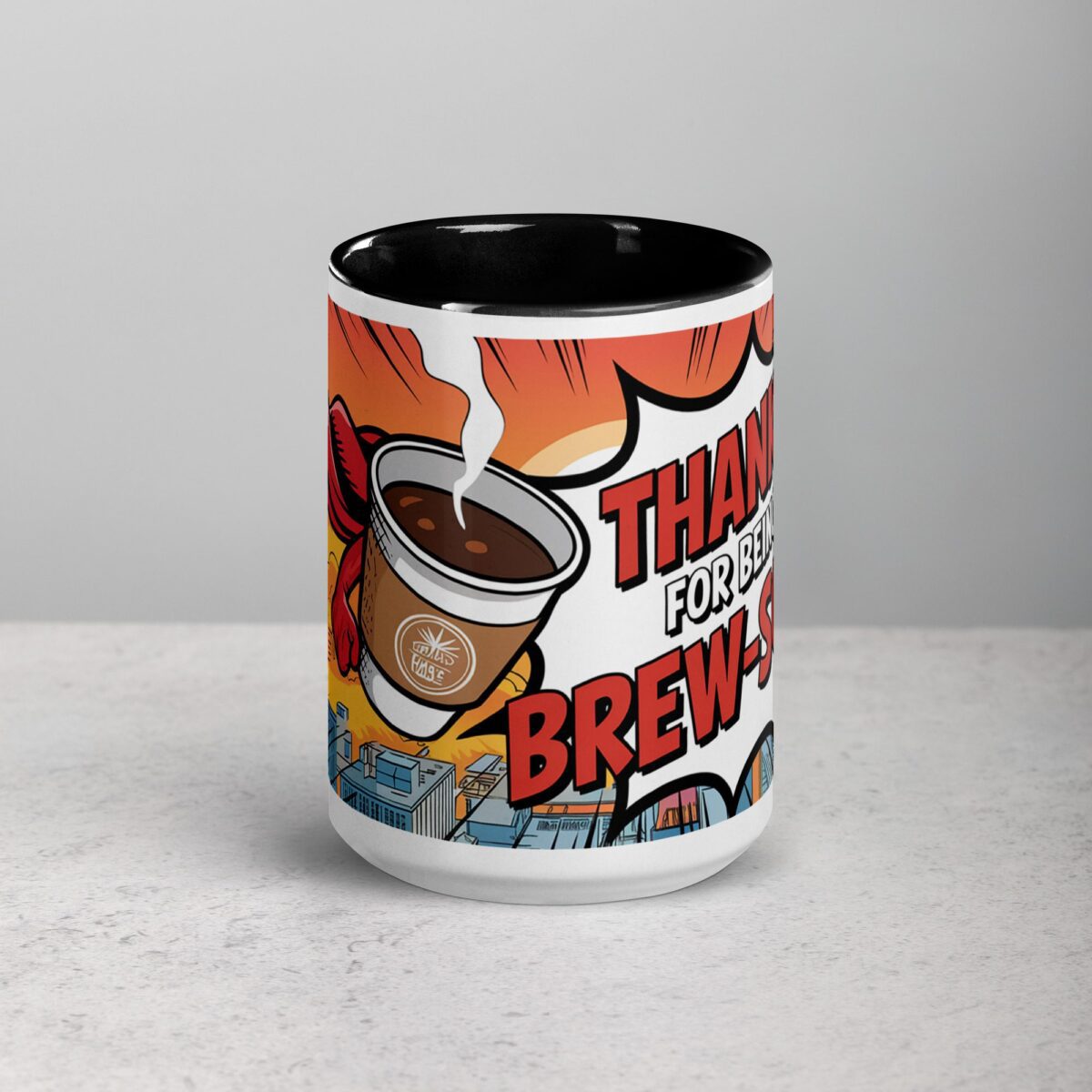 Thanks for Being Brew-some! Coffee Mug - Image 4