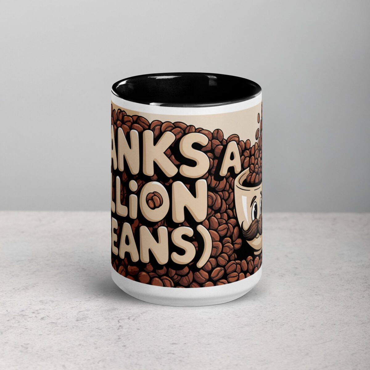 Thanks a Million (Beans) Coffee Mug - Image 4