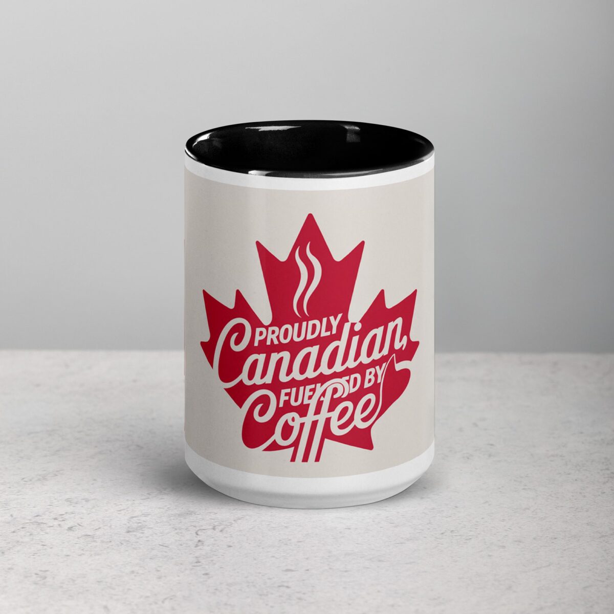 Proudly Canadian, Fueled by Coffee Mug - Image 4