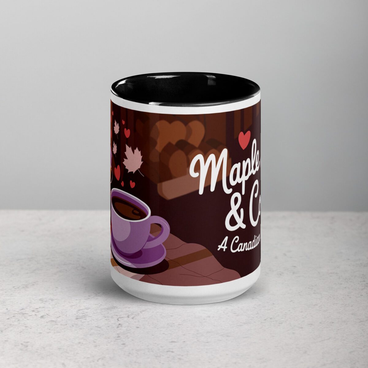 Maple Syrup & Coffee: A Canadian Love Story Mug - Image 4