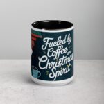 Fueled by Coffee and Christmas Spirit Mug - Image 4