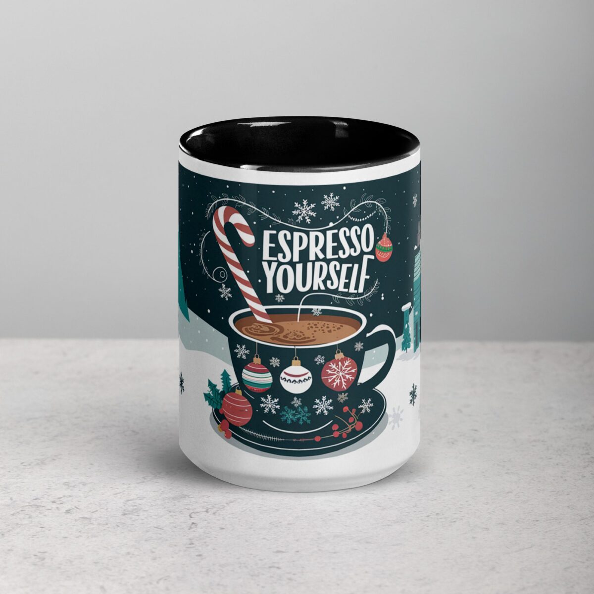 Espresso Yourself This Christmas Coffee Mug - Image 4