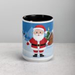 Santa Claus Winter Christmas Coffee Mug - Image 4