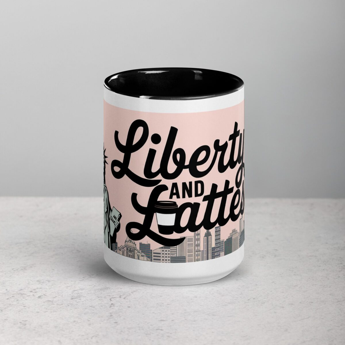 Liberty and Lattes 4th of July Coffee Mug - Image 4