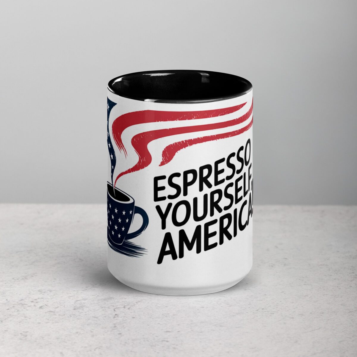 Espresso Yourself, America! Coffee Mug - Image 4