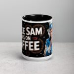 Uncle Sam Runs on Coffee Mug - Image 4