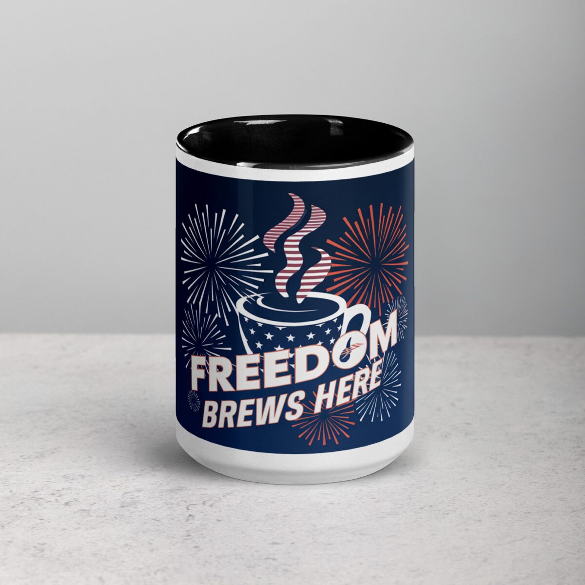 Freedom Brews Here Independence Day Mug - Image 4