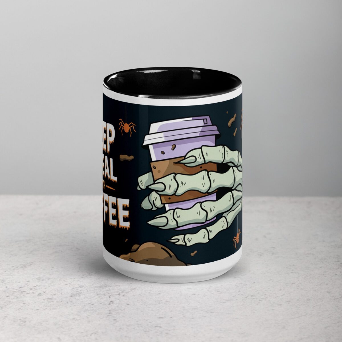 Creep It Real With Coffee Halloween Mug - Image 4