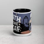 Death Before Decaf Halloween Coffee Mug - Image 4