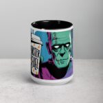 Monster Fuel Frankenstein Halloween Coffee Mug - Image 4