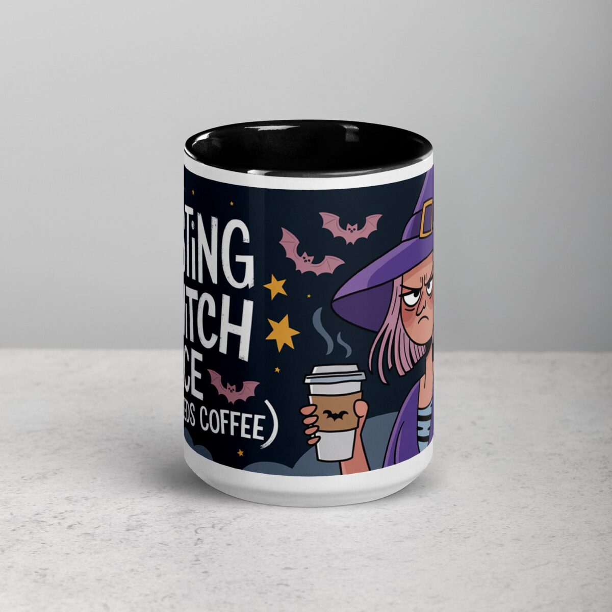 Resting Witch Face (Needs Coffee) Mug - Image 4